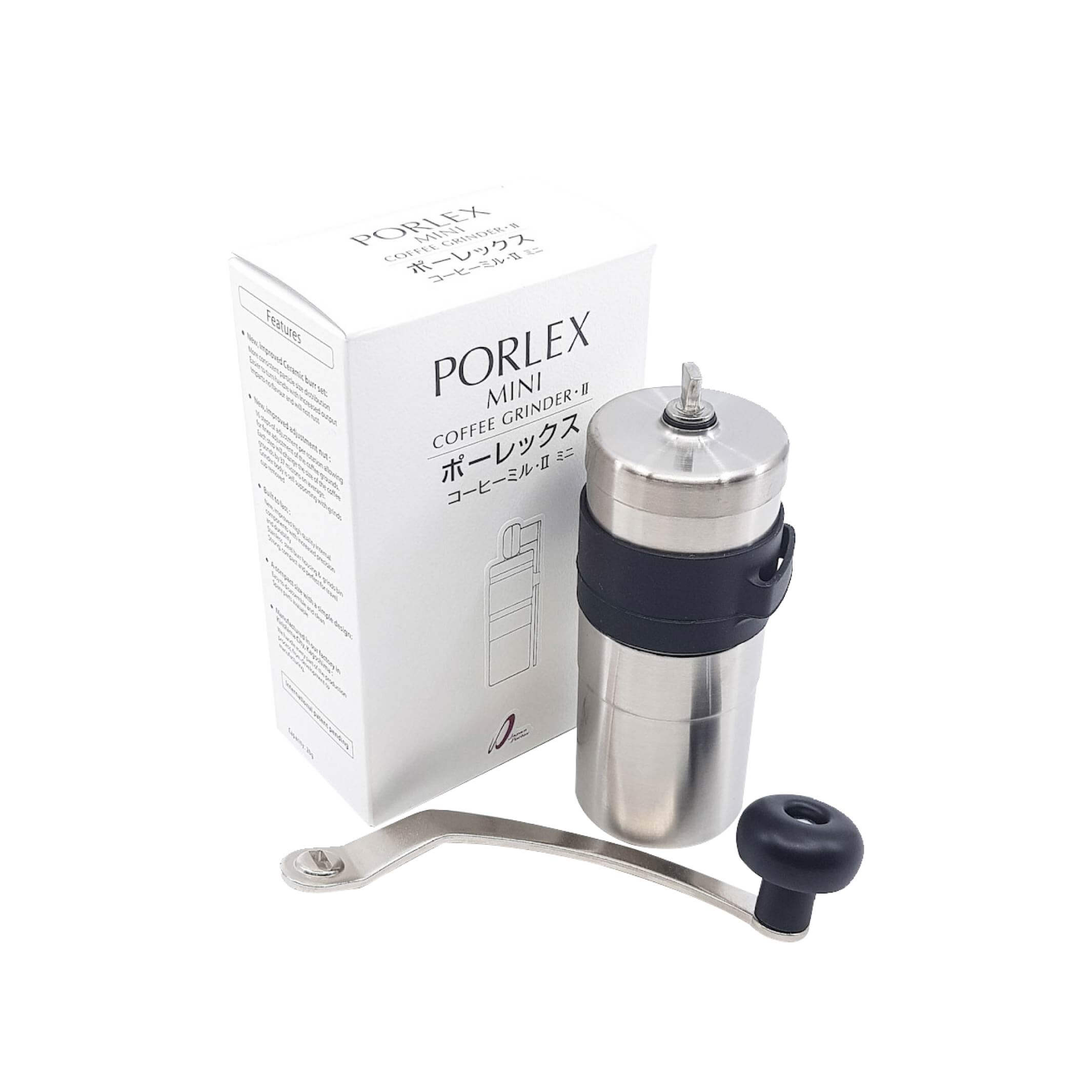 Porlex Mini Grinder ii - Perfect for Travel, Compact, Durable, Easy to use