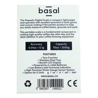 Basal Pequeño Digital Scale