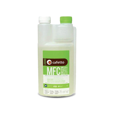 Cafetto MFC 1L Green Organic Milk Frother Cleaner Liquid