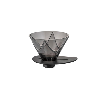 Hario Mugen V60 One Pour Dripper - Clear Black