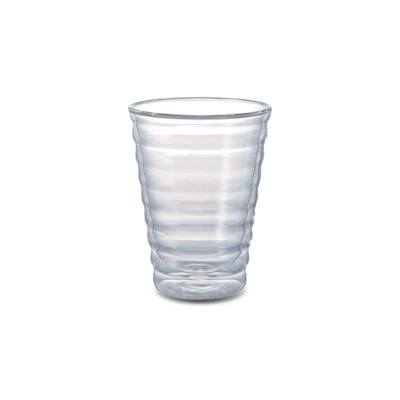 Hario Ribbed Double Wall Coffee Glass