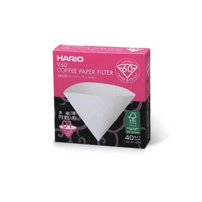 Hario V60 Paper Filters 40pk