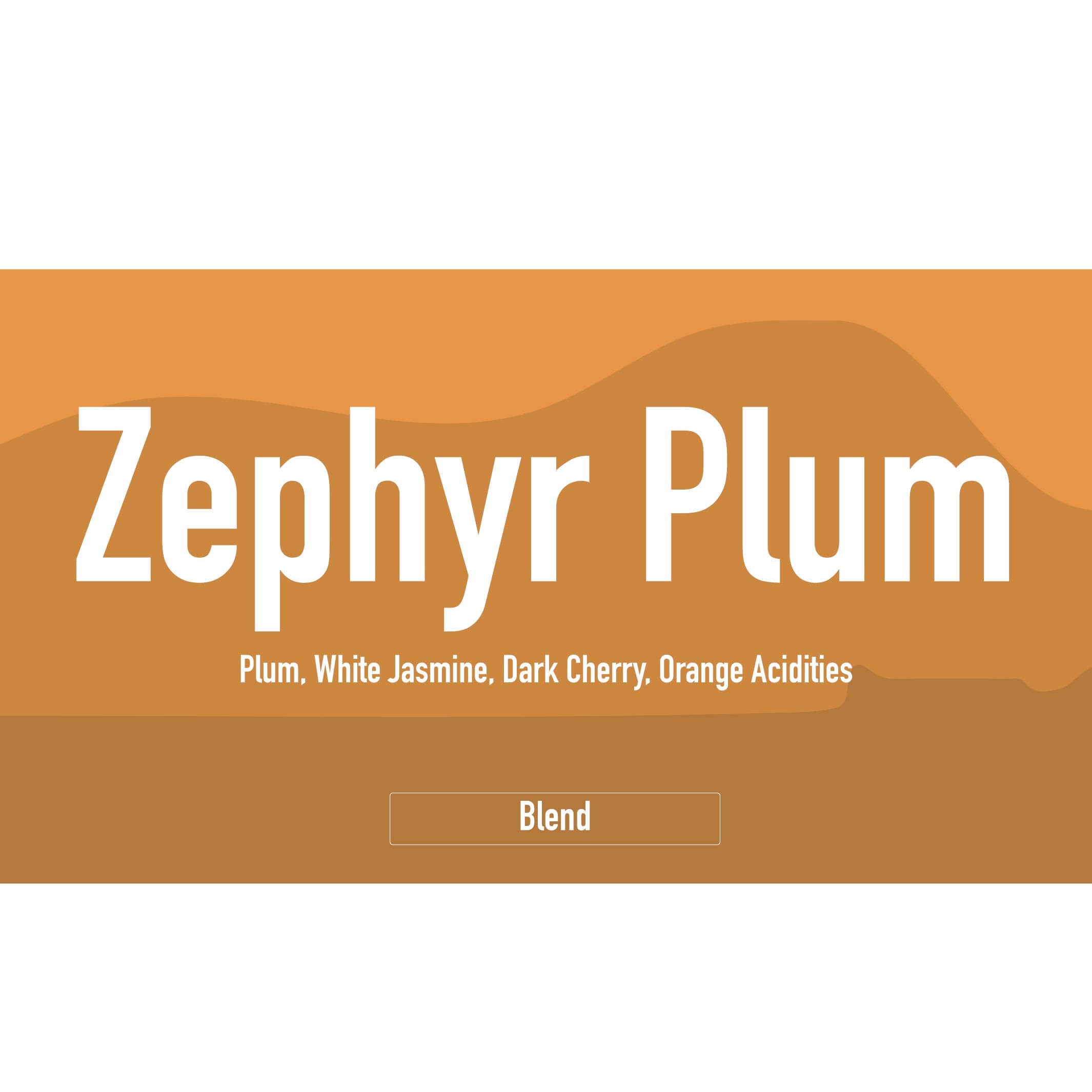 Zephyr Plum Espresso Blend Coffee Bean